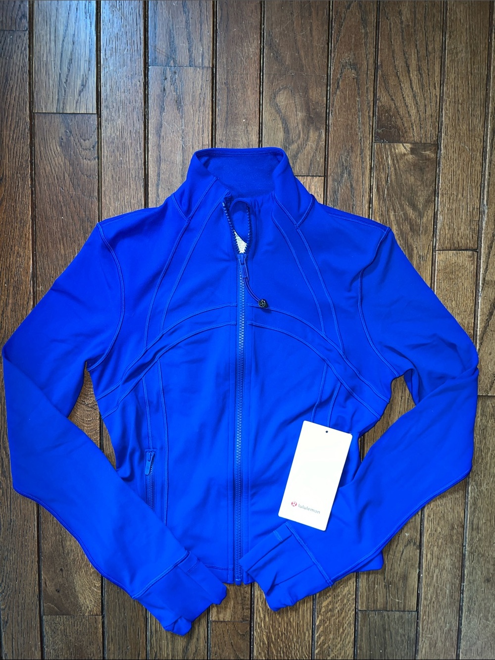 Lululemon Riverside Royal Blue Define Cropped Jacket Size 6 New With Tags NWT
